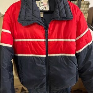 Vintage UAI Sport Colorblock Puffer Jacket
